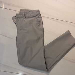 lululemon athletica Men's Light Gray ABC Pant 33